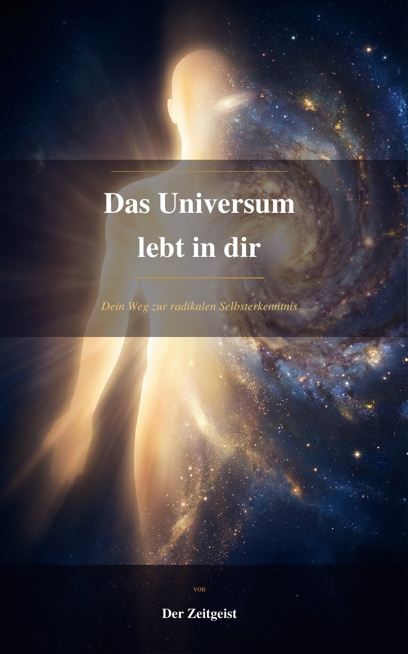 Das Universum lebt in dir - Buchcover